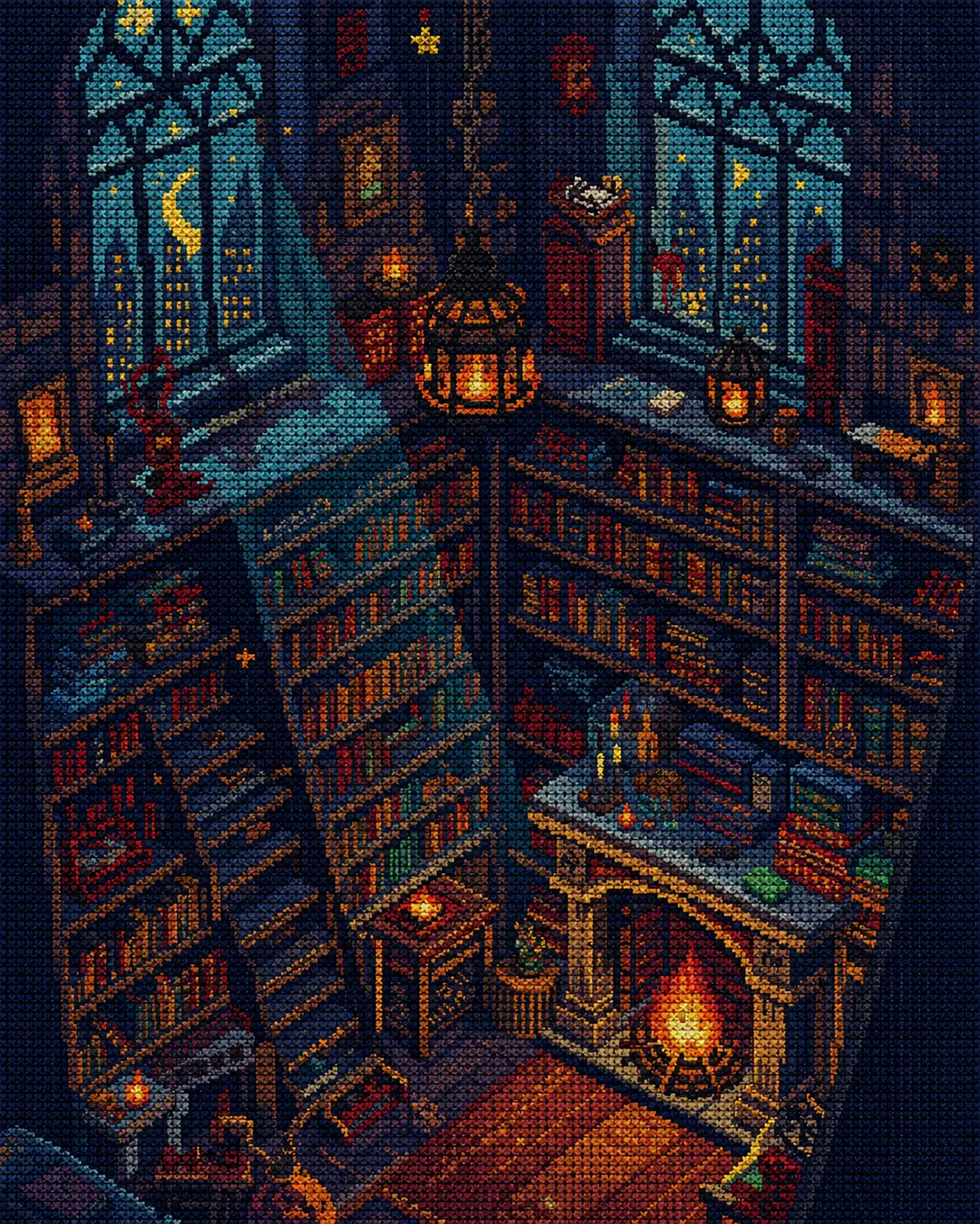 Stryx's library, third level of the aerie